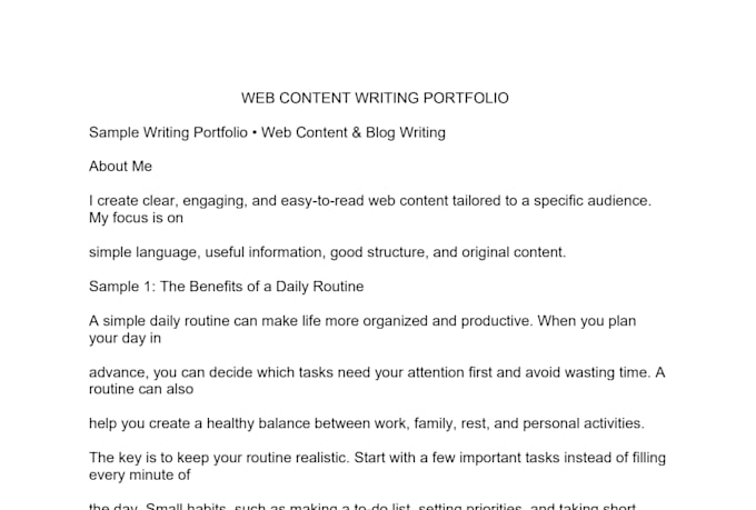write engaging and SEO friendly content for your website